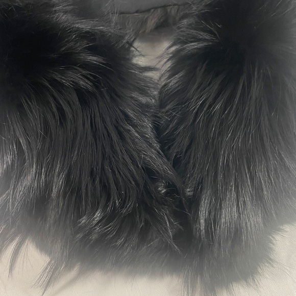 Source Unknown Accessories - VINTAGE Black Faux Fur Collar for Coats,Sweaters. Excellent Vintage 50’s 60’s